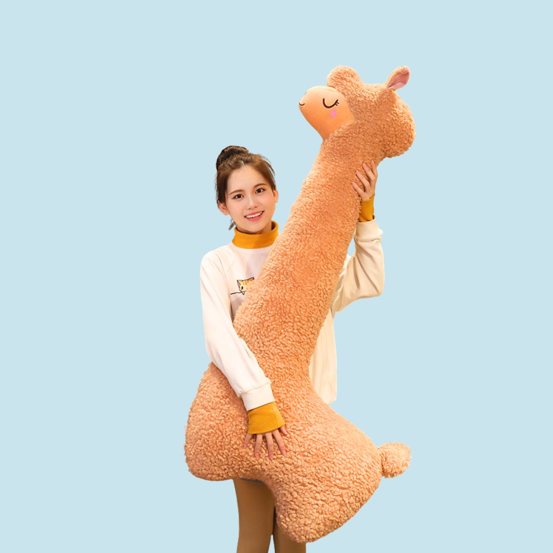 Alpaca Plush Pillow