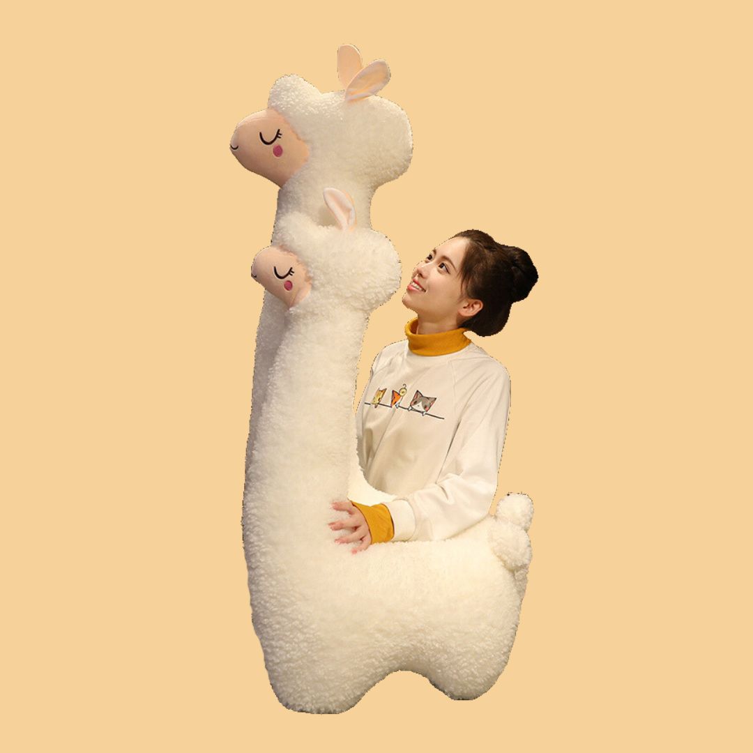 Alpaca Plush Pillow