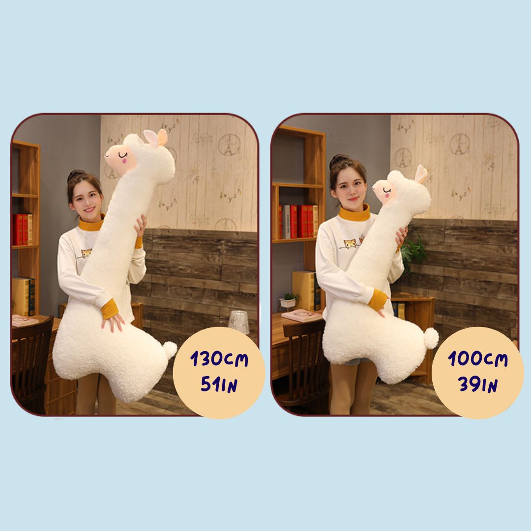 Alpaca Plush Pillow