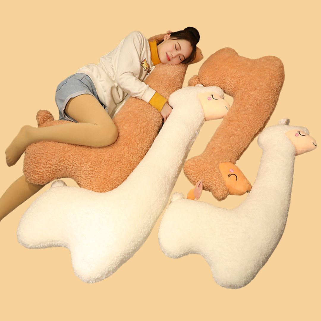 Alpaca Plush Pillow