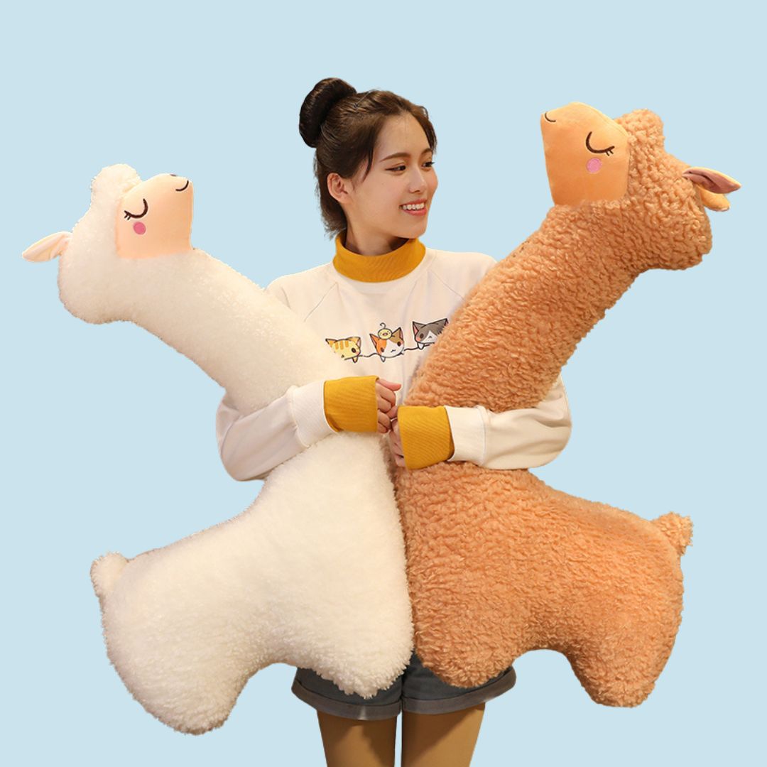 Alpaca Plush Pillow