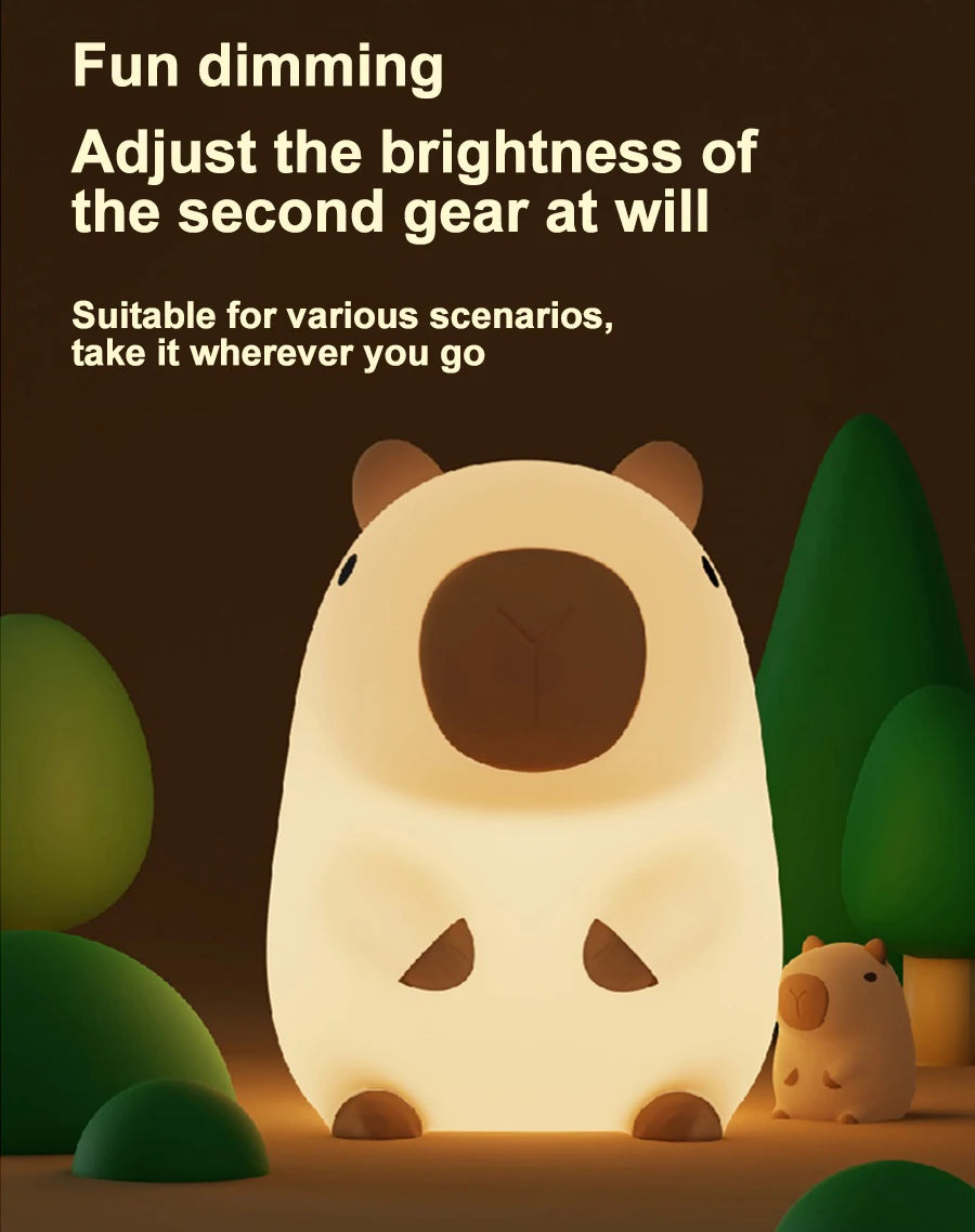 Colin the Capybara Nightlight