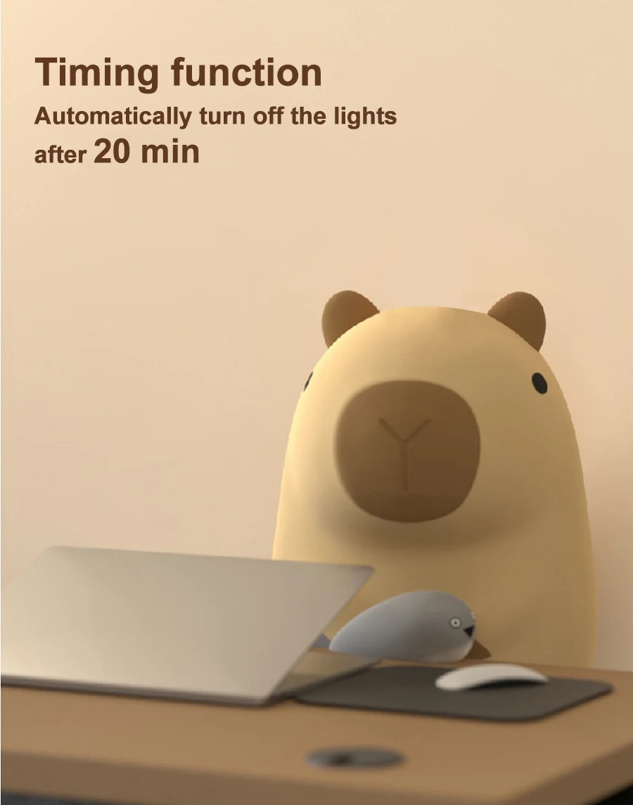Colin the Capybara Nightlight
