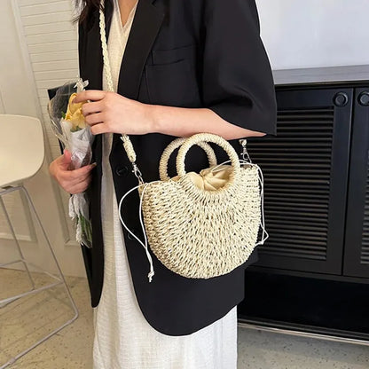 Handwoven Rattan Bag