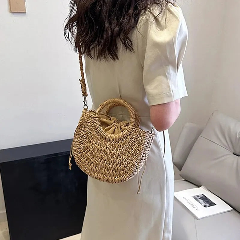 Handwoven Rattan Bag