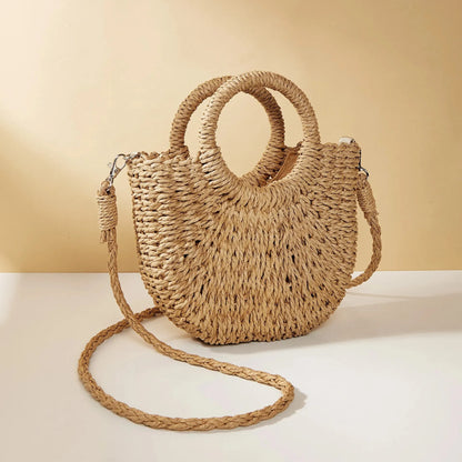 Handwoven Rattan Bag