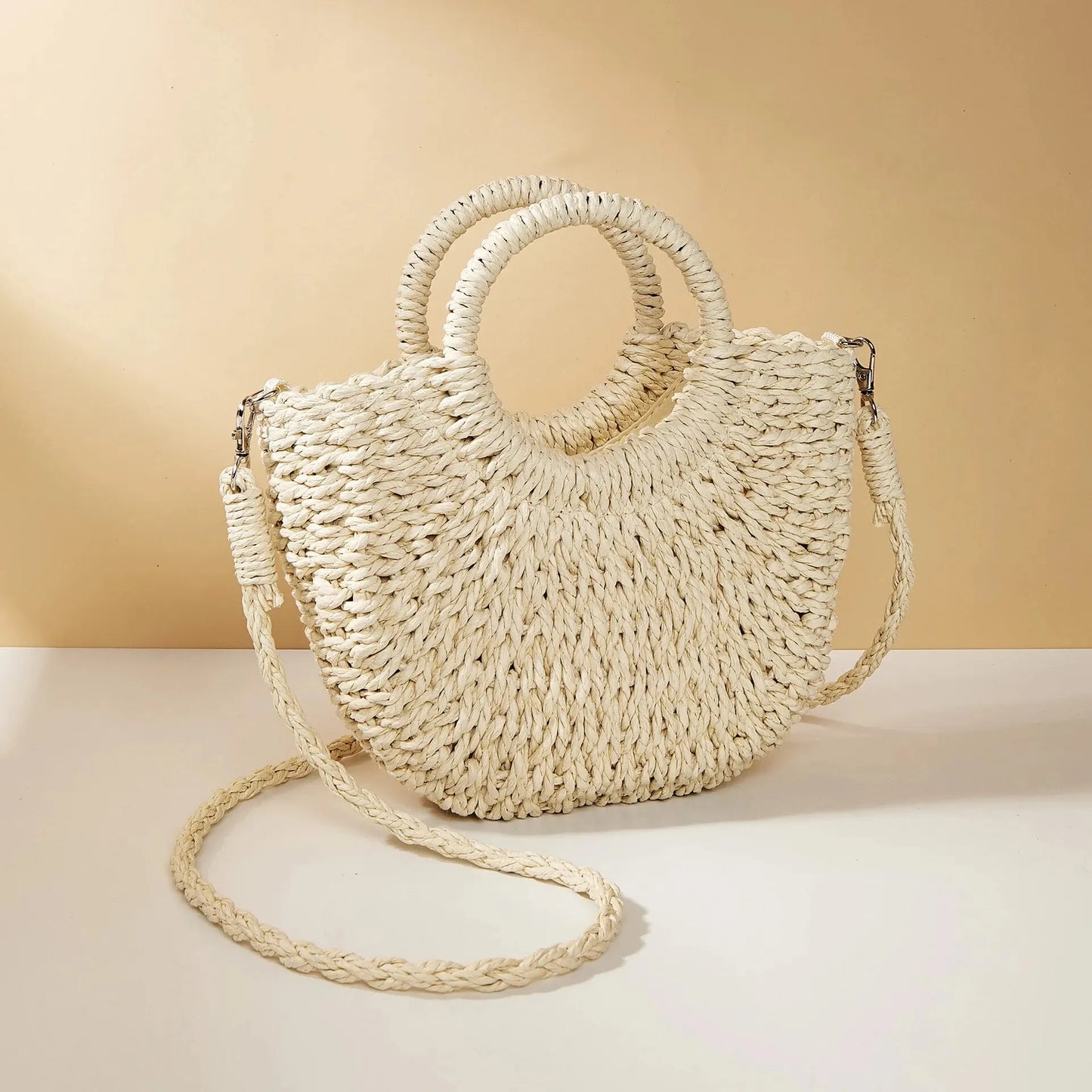 Handwoven Rattan Bag