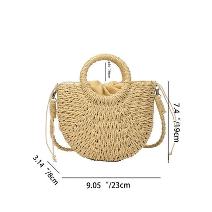 Handwoven Rattan Bag